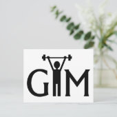 CARTE POSTALE GYM (Debout devant)