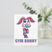 Carte Postale Gym Bunny (Debout devant)