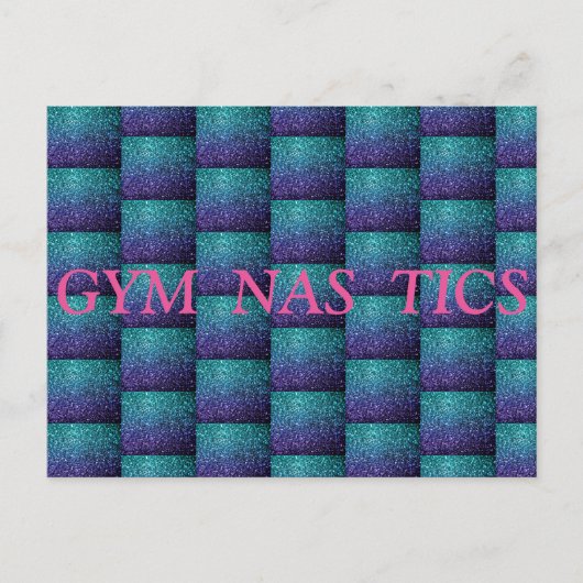 CARTE POSTALE GYM NAS TICS - GYMNASTICS (Devant)