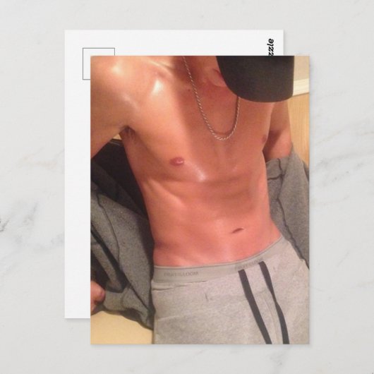 Carte Postale Gym Stud (Devant / Derrière)