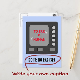 Carte Postale Gymnase motrice amusante