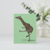 Carte Postale Gymnaste Giraffe (Debout devant)