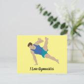 Carte Postale Gymnaste masculin (Debout devant)