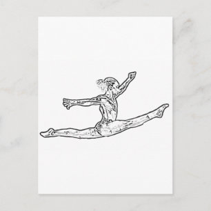 Carte Postale Gymnastics 2