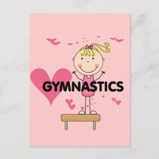 Carte Postale GYMNASTICS - Love Gymnastique Tshirts et cadeaux