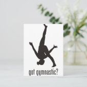 Carte Postale Gymnastique (Debout devant)