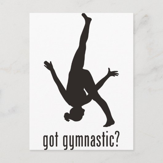 Carte Postale Gymnastique (Devant)