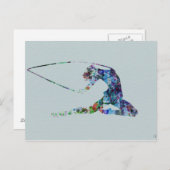 Carte Postale Gymnastique (Devant / Derrière)