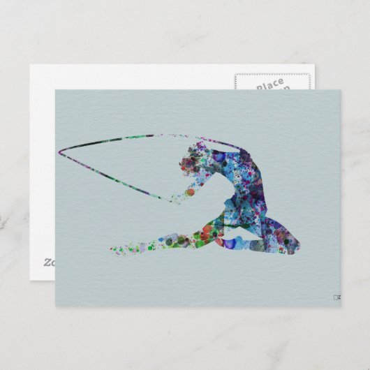 Carte Postale Gymnastique (Devant / Derrière)