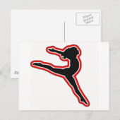 Carte Postale Gymnastique 3 (Devant / Derrière)