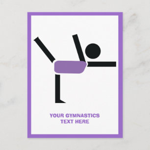 Carte Postale Gymnastique cadeaux, gymnastique artiste vertical