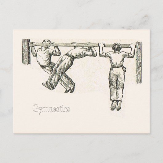 Carte Postale Gymnastique et exercice 8 (Devant)