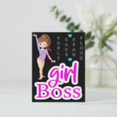 Carte Postale Gymnastique fille Boss (Debout devant)