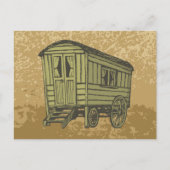 Carte Postale Gypsy caravan (Devant)