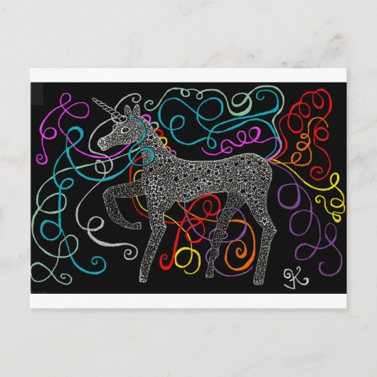 Carte Postale Gypsy la licorne magique complète (Devant)