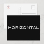CARTE POSTALE H (Devant / Derrière)