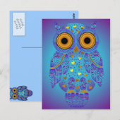Carte postale H00t Owl Blues (Devant / Derrière)