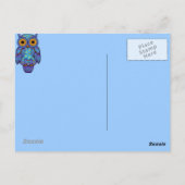 Carte postale H00t Owl Blues (Dos)