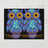 Carte postale H00t Owl Halloween (Devant)