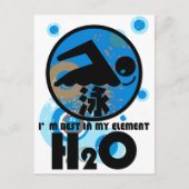 CARTE POSTALE H2O_SWIMMER (Devant)