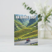 Carte Postale Ha Giang Loop Vietnam Travel (Debout devant)