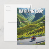 Carte Postale Ha Giang Loop Vietnam Travel (Devant / Derrière)