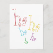 Carte Postale Ha ha ha ! (Devant)