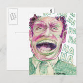 Carte Postale Ha Ha Ha (Devant / Derrière)