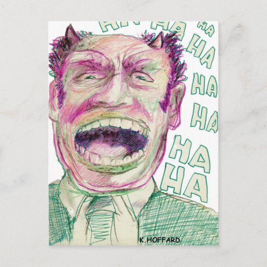 Carte Postale Ha Ha Ha (Devant)