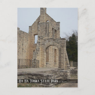 Carte Postale Ha Ha Tonka Castle Ruins Missouri Travel