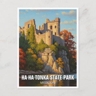 Carte Postale Ha Ha Tonka State Park Missouri Travel