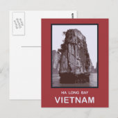 Carte Postale Ha Long Bay Vietnam (Devant / Derrière)