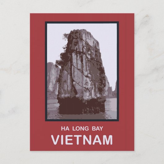 Carte Postale Ha Long Bay Vietnam (Devant)