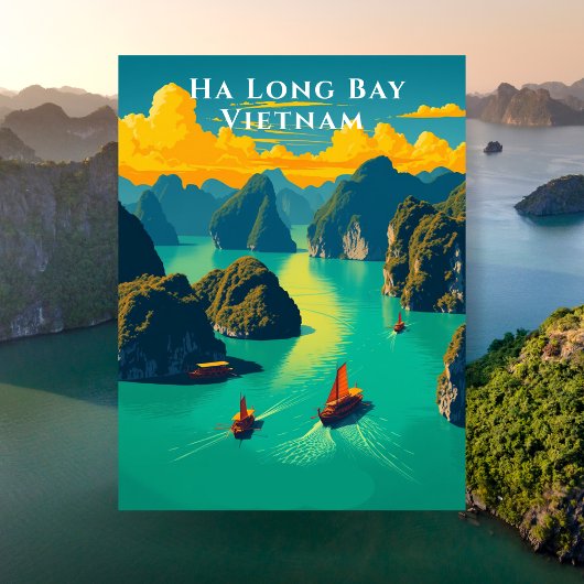 Carte Postale Ha Long Bay Vietnam Pittoresque Travel