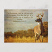 Carte Postale Habakkuk 3:18 Inspirationnel (Devant)