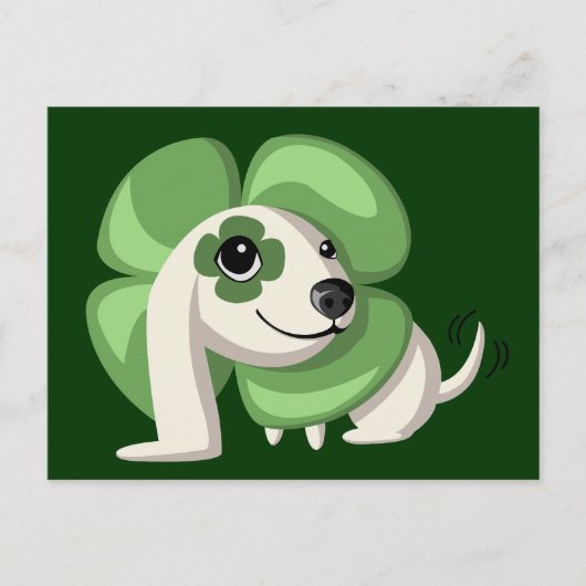 Carte Postale Habille le chien (Devant)