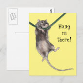 Carte Postale Habille-toi là Rat (Devant / Derrière)