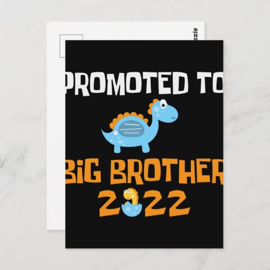 Carte Postale Hachage D'Oeufs De Dinosaure Promu À Big Brother (Devant / Derrière)