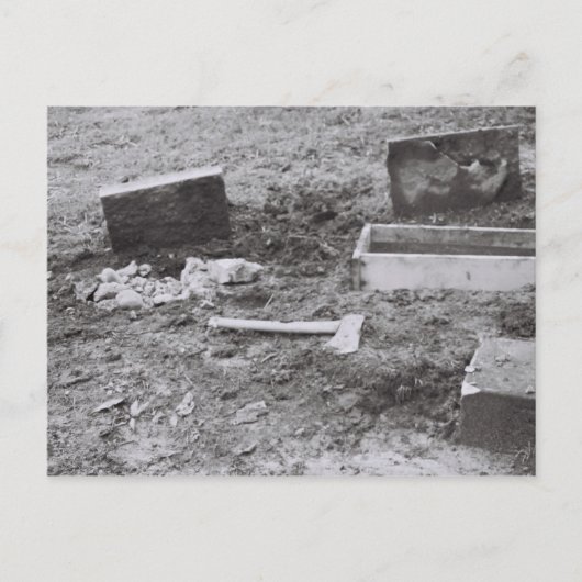 Carte Postale Hache à rectifier (Devant)