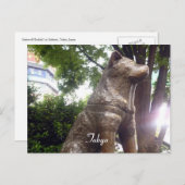 Carte Postale hachiko shibuya (Devant / Derrière)