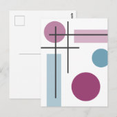 Carte Postale Hachure 2 (Devant / Derrière)