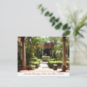 Carte postale Hacienda Flamants roses San Blas Mex (Debout devant)