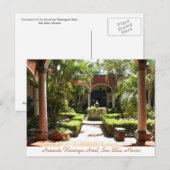 Carte postale Hacienda Flamants roses San Blas Mex (Devant / Derrière)