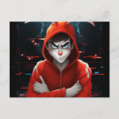 Carte Postale Hacker Lapin (Devant)