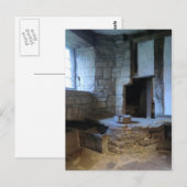 Carte Postale Haddon Hall Médiéval Cuisine (Devant / Derrière)