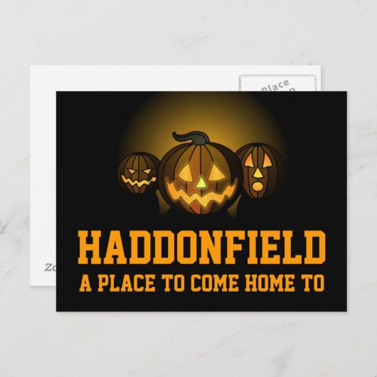 Carte Postale Haddonfield (Devant / Derrière)