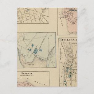 Carte Postale Haddonfield, Gloucester City, Burlington