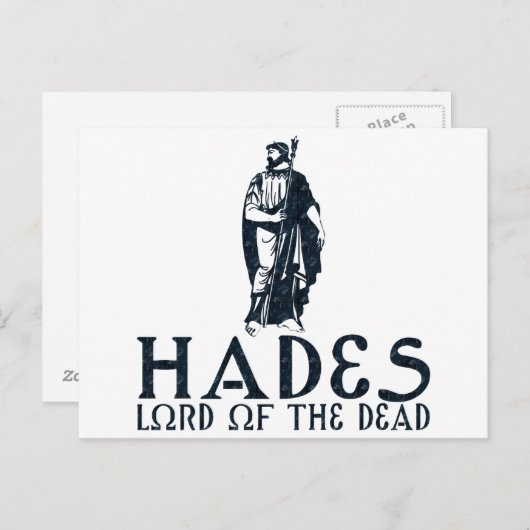 Carte Postale Hades (Devant / Derrière)
