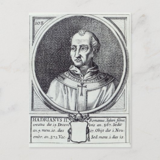 Carte Postale Hadrien II (Devant)
