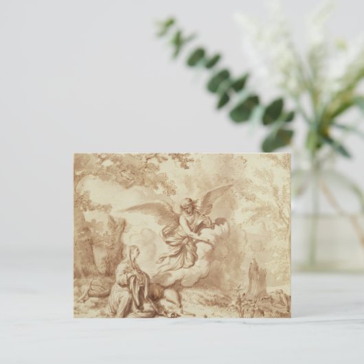 Carte Postale Hagar dans le désert (Debout devant)